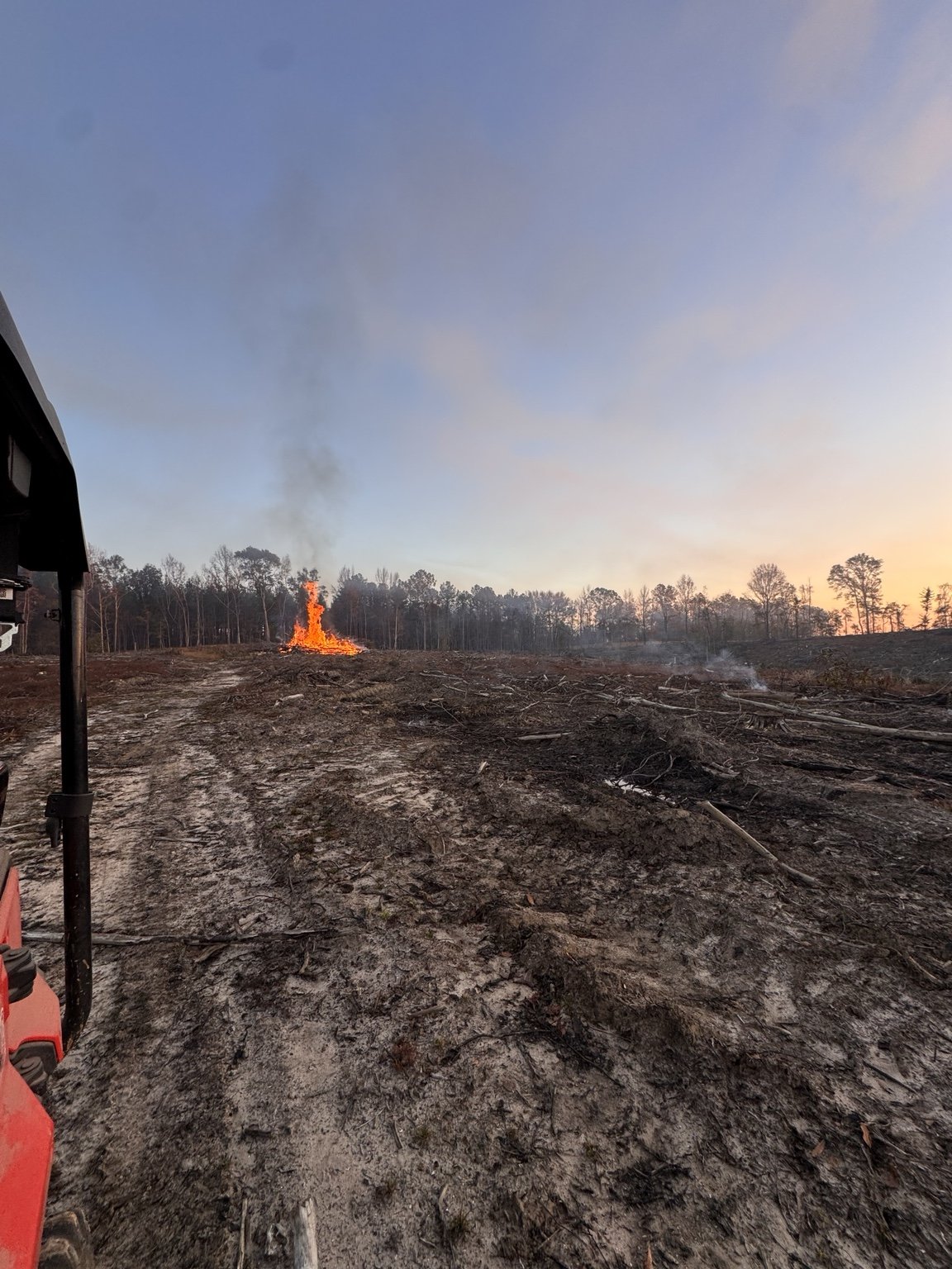 Clearing & slash cleanup — TR Southern Timber Co. job photo