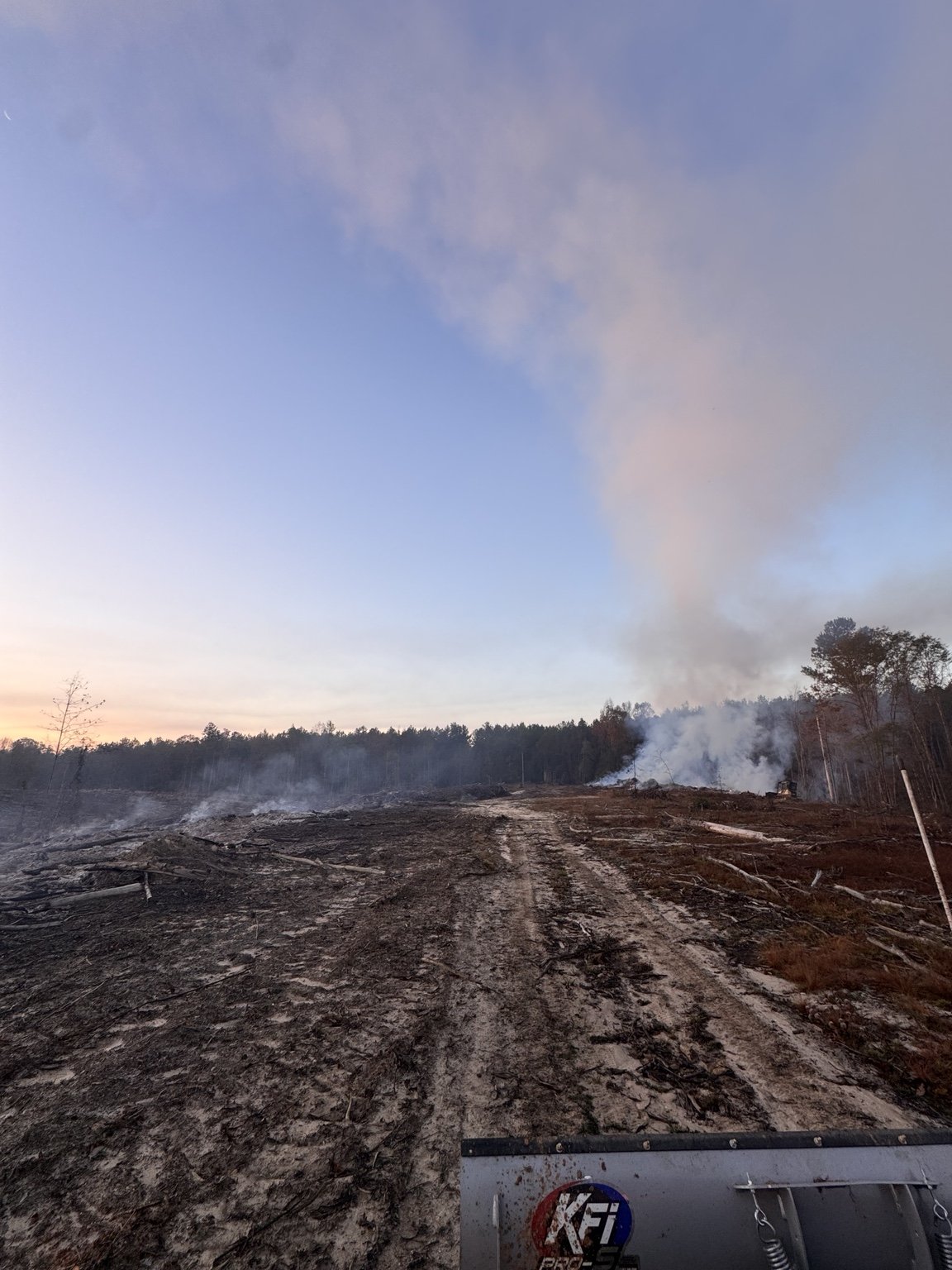Opening up acreage — TR Southern Timber Co. job photo